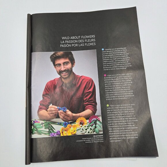 Lego Botanical Collection Wildflower Bouquet 10313 And Creator Daffodils 40747 - Picture 8 of 13